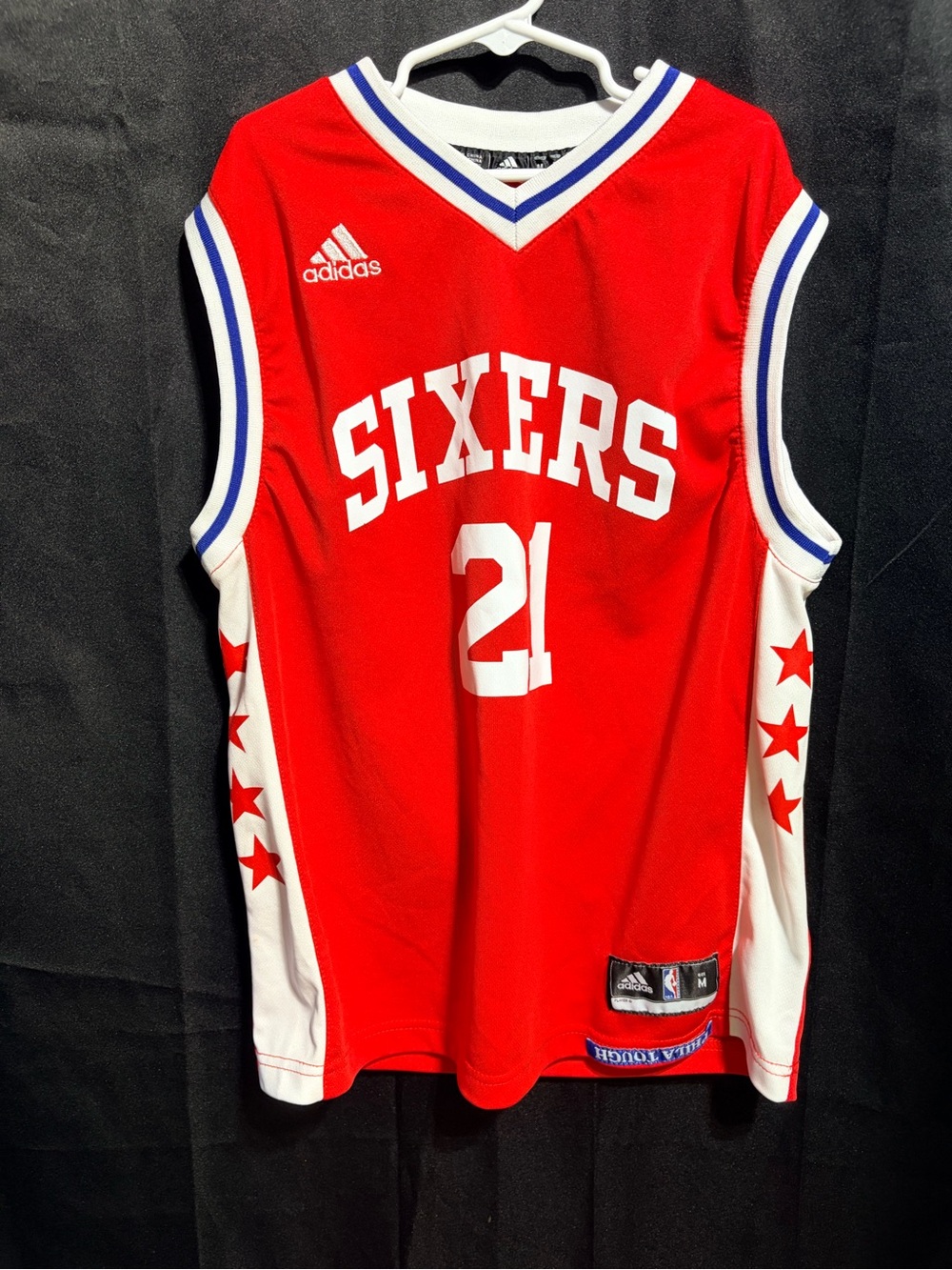 Philadelphia Sixers Joel Embiid Kids Basketball Jersey